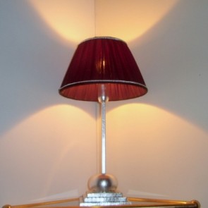 Lampe de table ou de chevet de style Art Déco, fabrication artisanale sur mesure