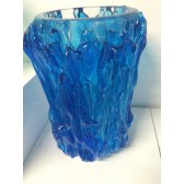 Vase artisanal  en verre traditionnel de Murano