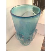 Vase artisanal en verre de Murano