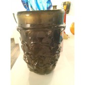 Vase artisanal en verre de Murano, modèle Pomme de Pin